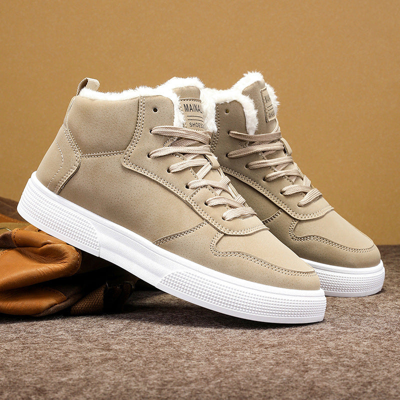 Herren High-Top Winterschuhe mit Fleecefutter – Bild 2 | LuxeStyle