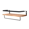 Wandregal-Set aus Holz, 2-teilig – Bild 1 | LuxeStyle