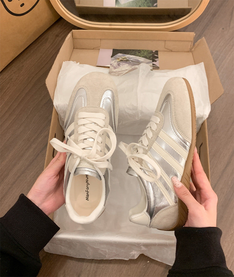 Retro-Freizeitsneaker für Frühling und Herbst