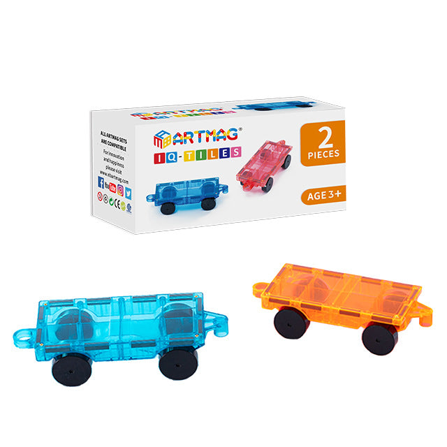 Magnetische Bauklötze – 2 Stück | LuxeStyle