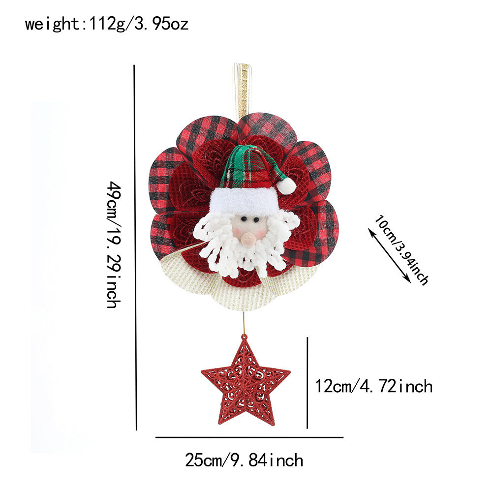 Weihnachtsbaum-Stern-Anhänger aus Plüsch – Bild 7 | LuxeStyle