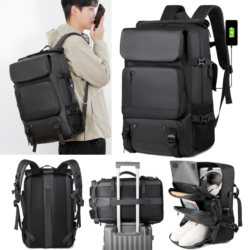 Freizeit-Reiserucksack für Männer (36-55L) – Bild 6 | LuxeStyle