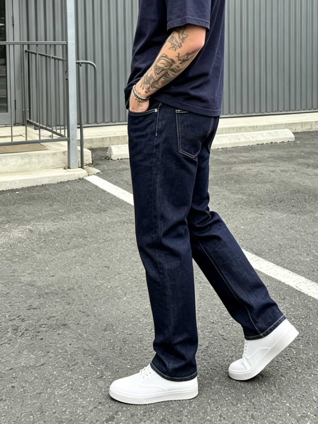 Stretch-Hosen für Herren, schmal geschnitten