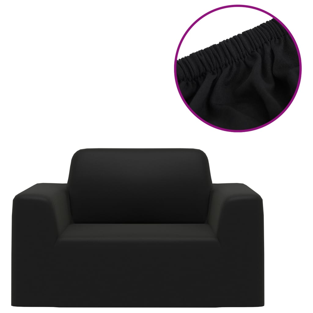 Stretch-Sofabezug für 2-Sitzer Polyester-Jersey