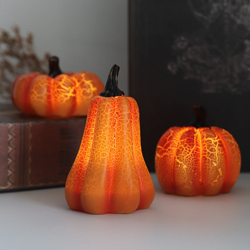 Halloween Kürbis-LED-Lampe · Orange