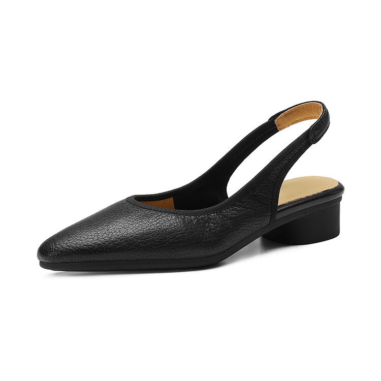 Spitze Retro-Sandalen aus Schafsleder – Bild 8 | LuxeStyle
