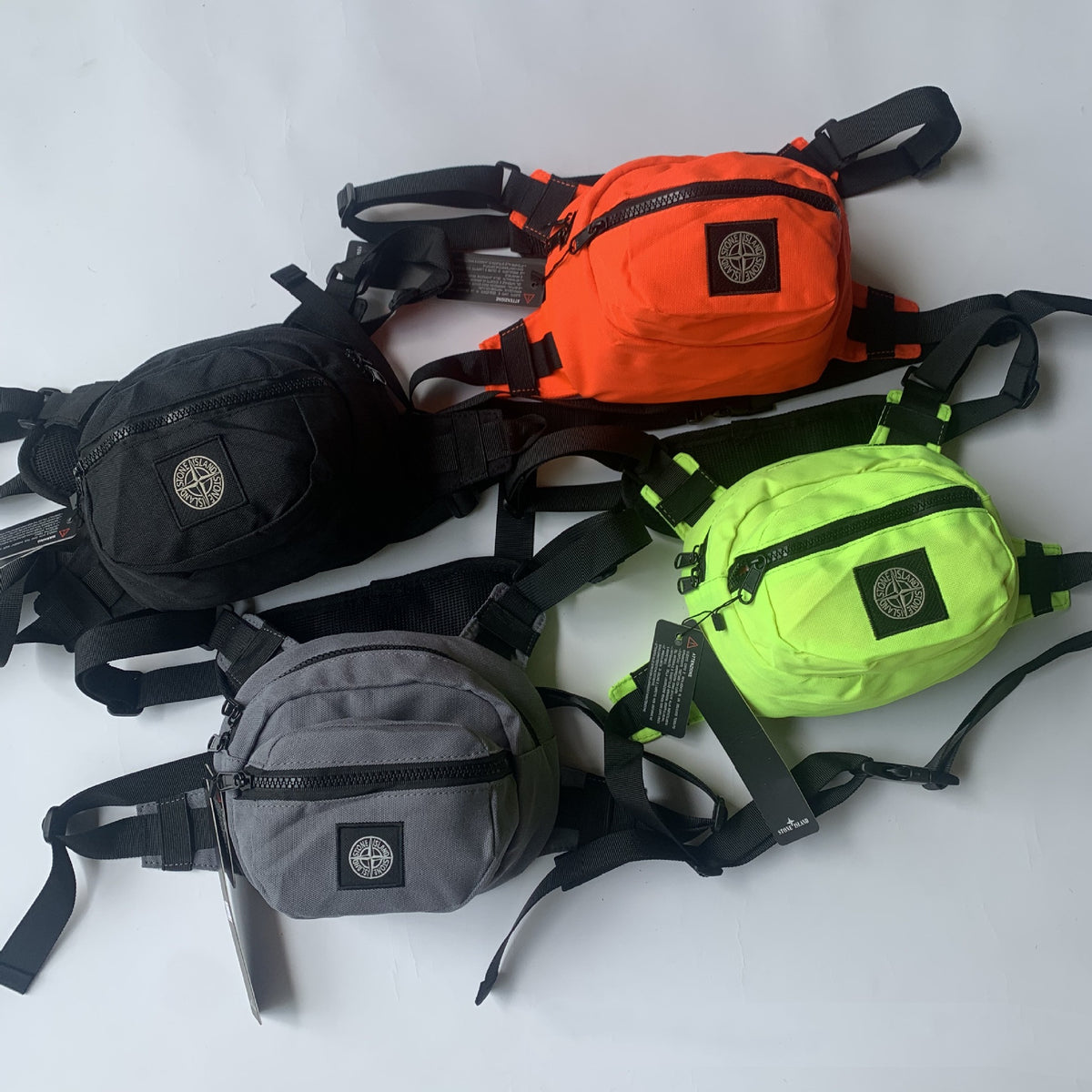 Taktische Brusttasche aus Oxford-Stoff – Bild 4 | LuxeStyle