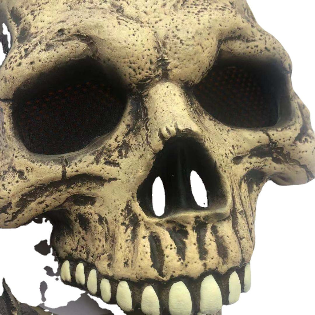 Horror Totenkopf Latex-Maske – Ansicht 5