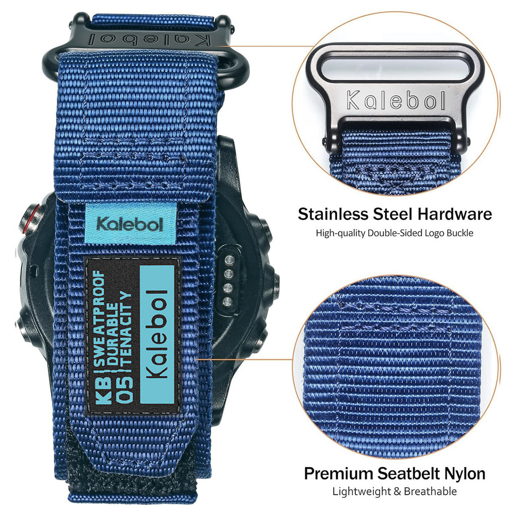 Nylon-Canvas-Armband für Smartwatches – Ansicht 2