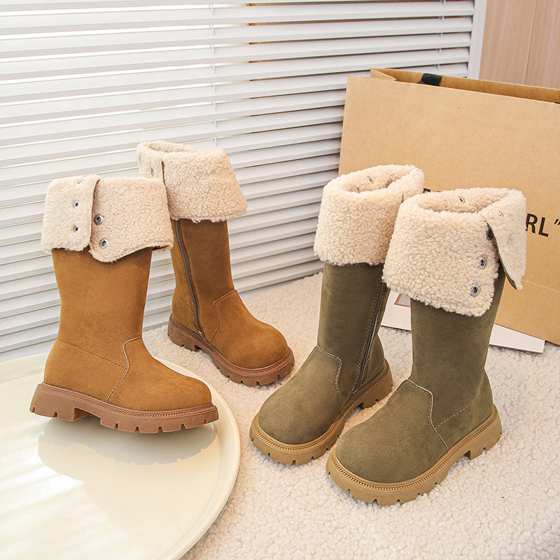 Kinder Winterstiefel mit Fleece-Auskleidung – Bild 5 | LuxeStyle