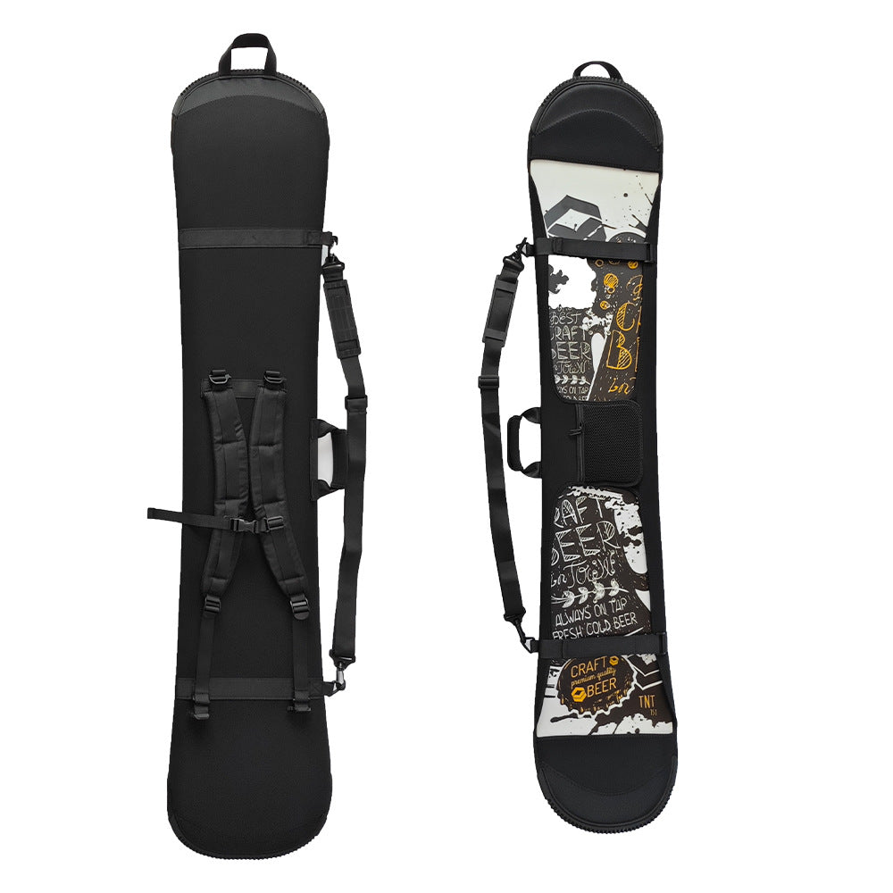 Schwarze Ski-Board-Tasche mit Doppelschulter – Bild 2 | LuxeStyle