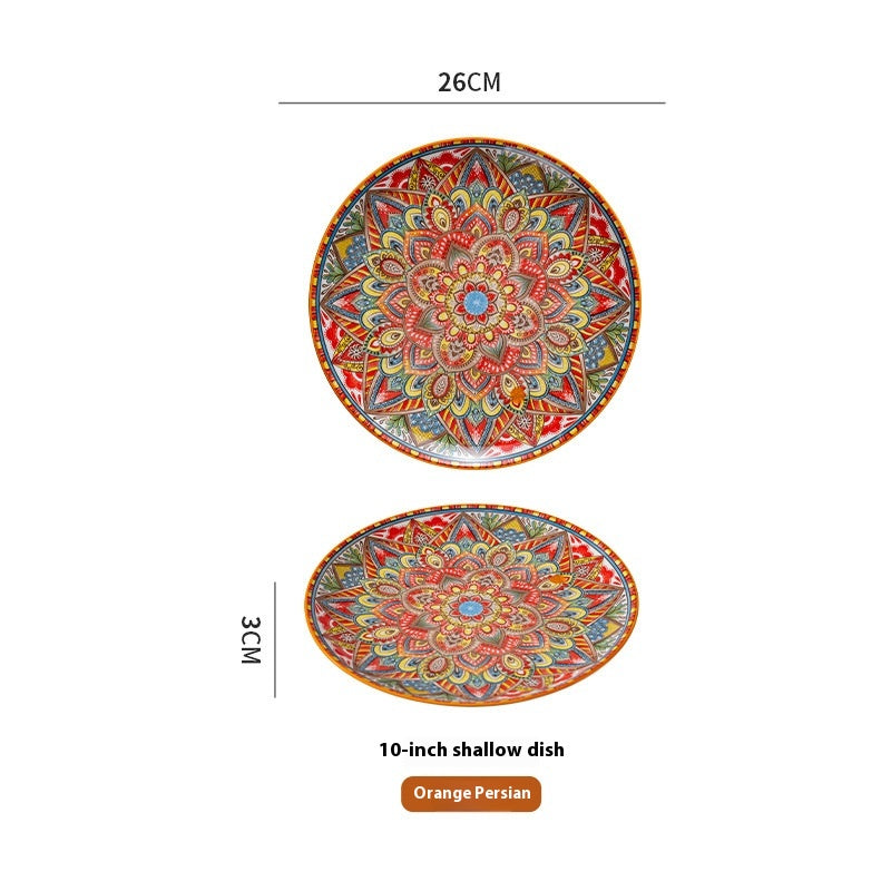 Keramik-Servierplatte «New Bohemian» – Bild 9 | LuxeStyle