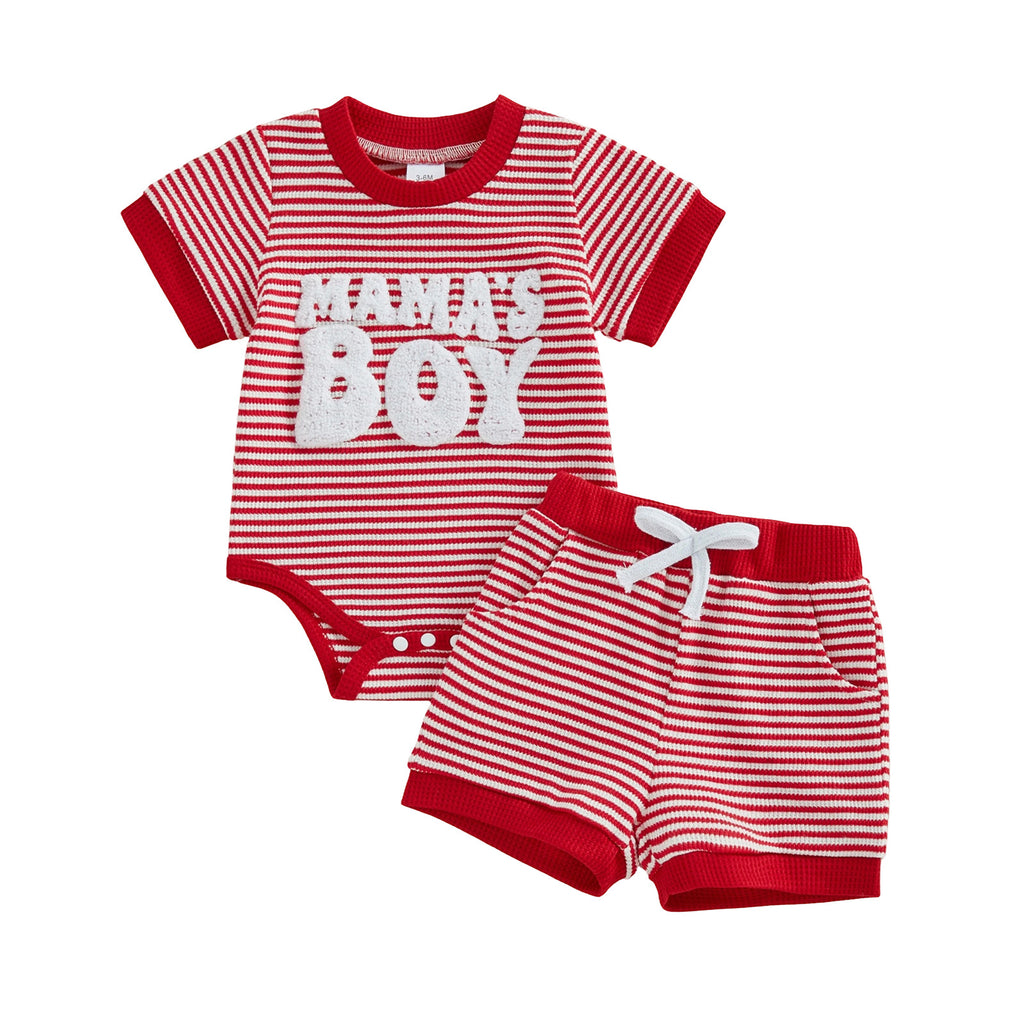 Baby-Strampler und Shorts-Set für Jungen – Bild 2 | LuxeStyle