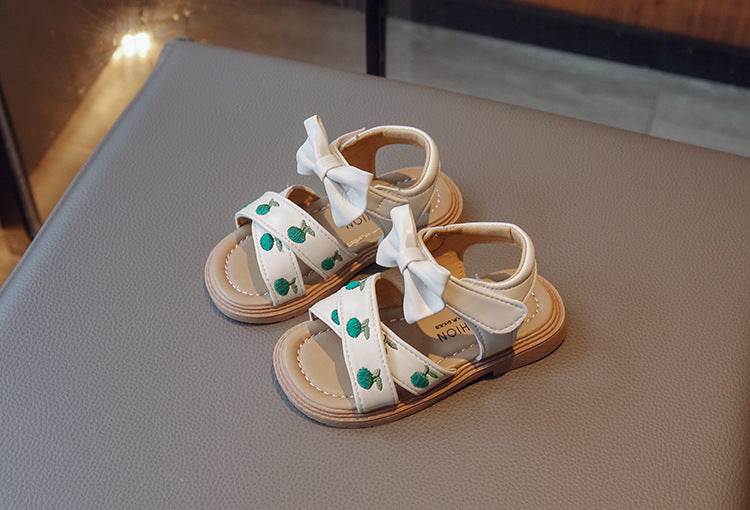 Prinzessinnenschuhe mit weicher Sohle und besticktem Obermaterial