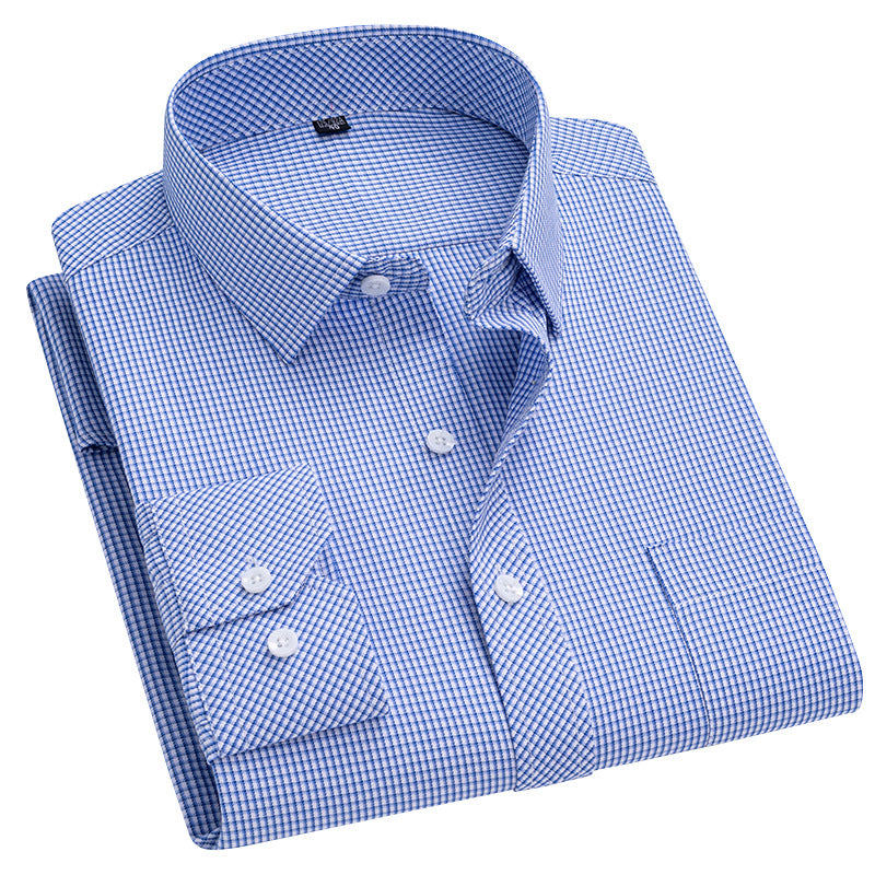 Herren Langarmhemd mit Karomuster – Bild 12 | LuxeStyle