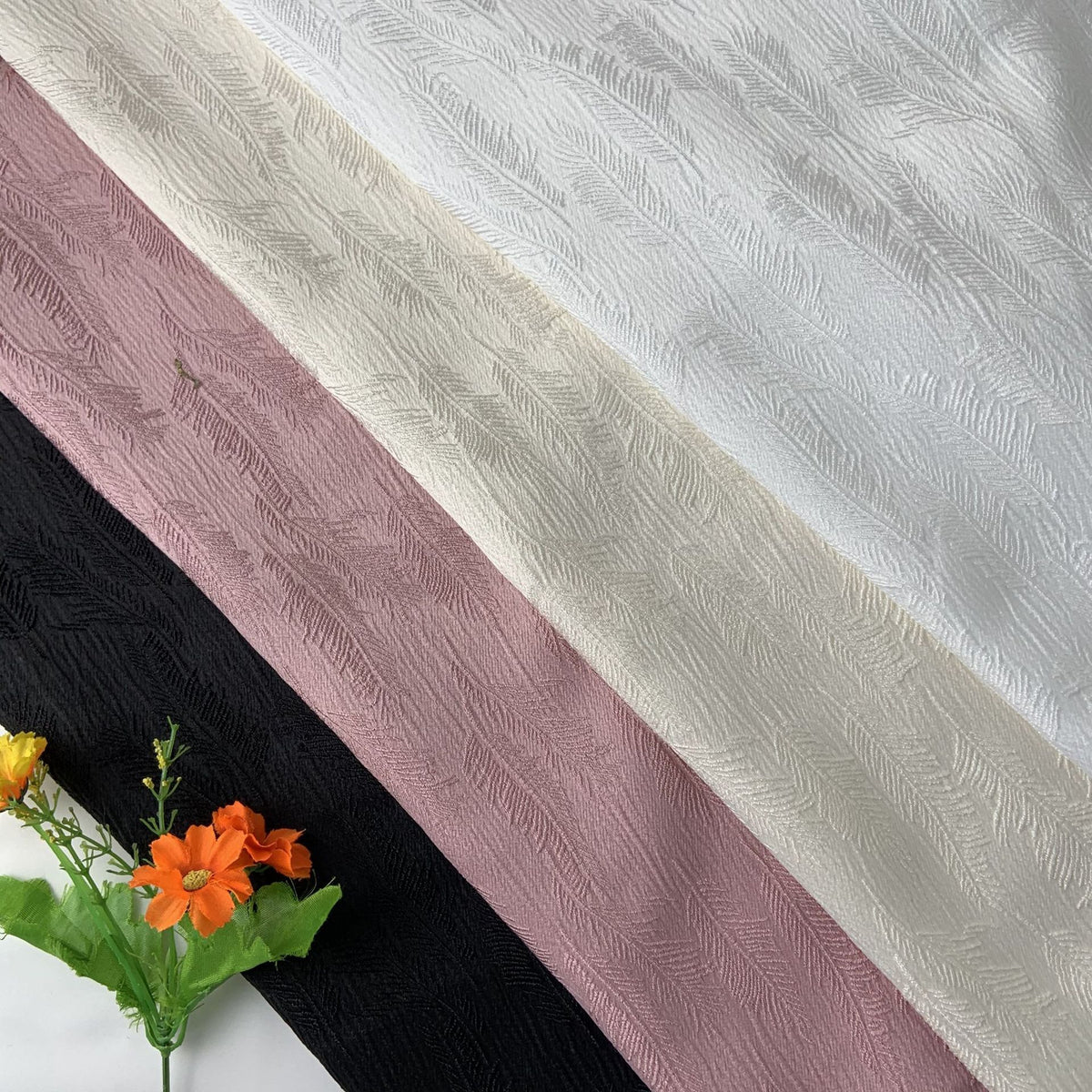 Jacquard-Stoff mit Weizenähren-Muster – Bild 4 | LuxeStyle