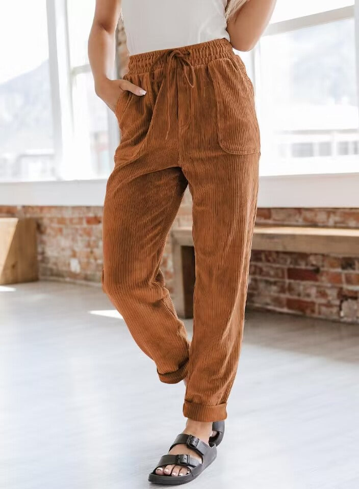 Cords Hose Damen, weiter Schnitt
