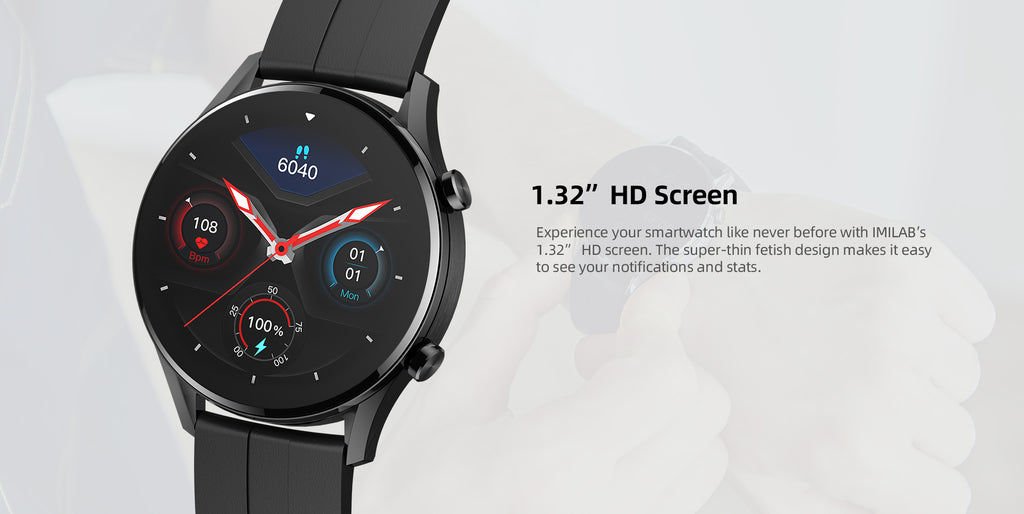IMILAB W12 Smartwatch – Fitness Tracker – Bild 4 | LuxeStyle
