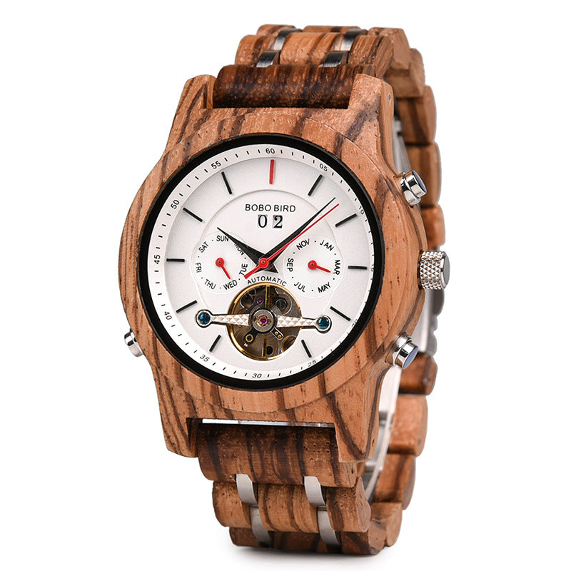 Holz-Armbanduhr Business Flywheel