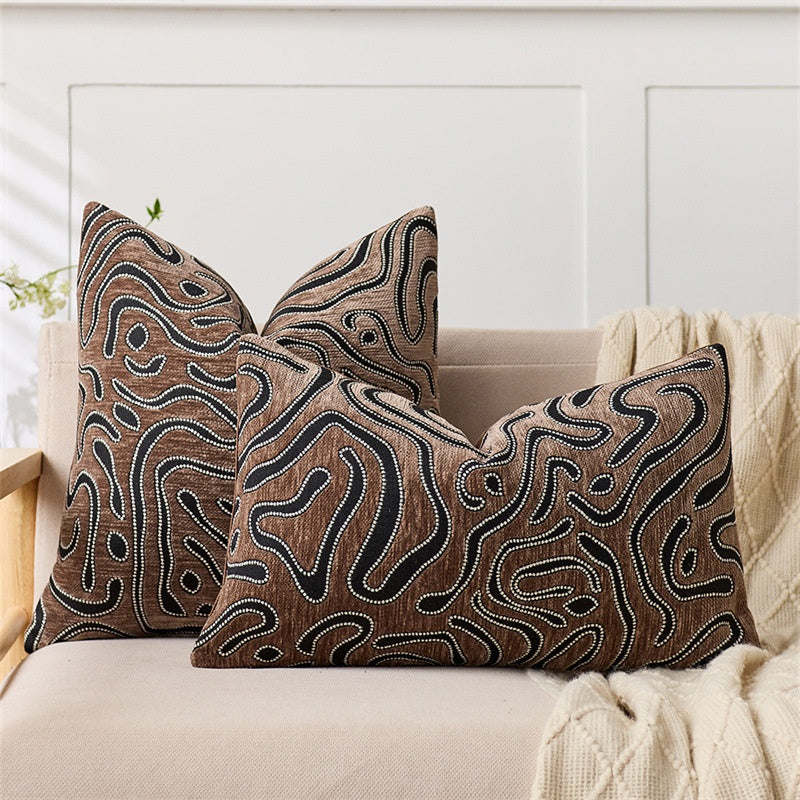 Luxus Sofa Kissen Labyrinth