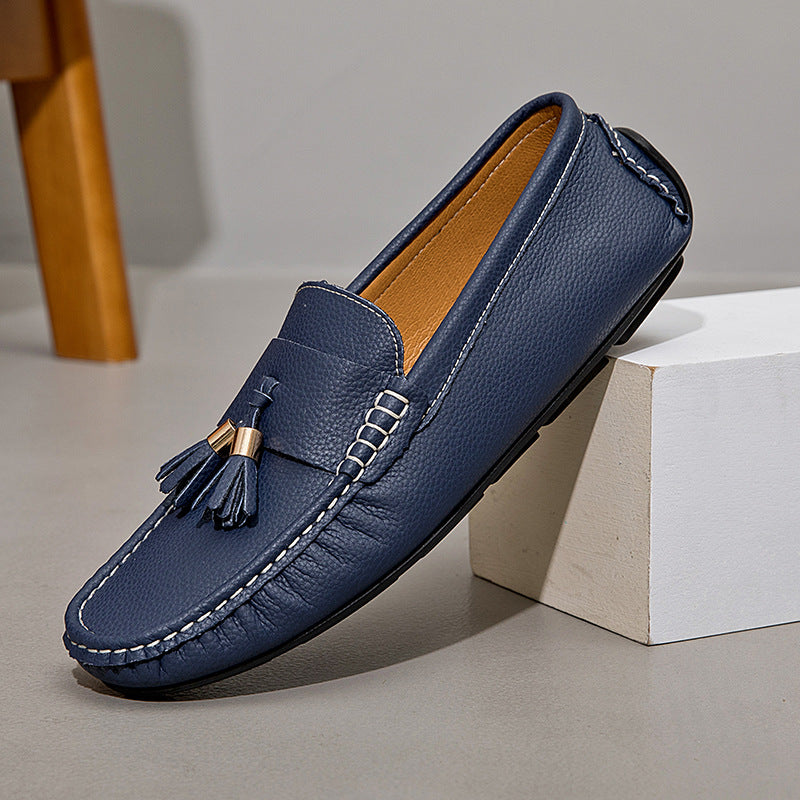 Herren Loafer aus Wildlederimitat