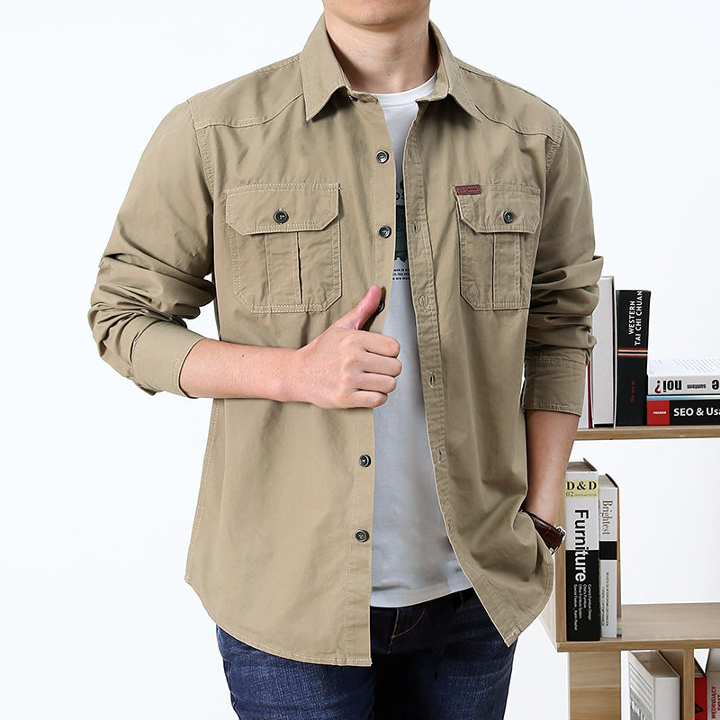 Loose Overalls Langarmshirt für Herren – Bild 2 | LuxeStyle