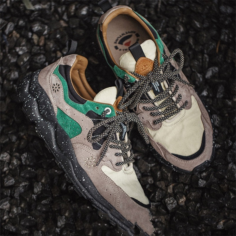 Atmungsaktive Plateau-Sneaker Canyon Green – Bild 4 | LuxeStyle