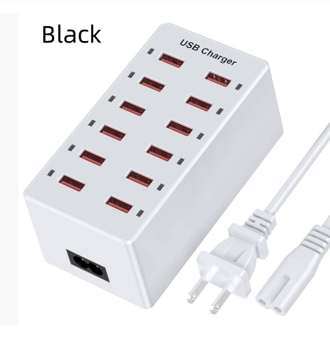 10-Port Multi-USB Ladegerät, 60W