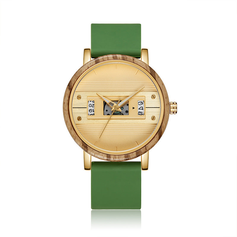 Holz-Optik Digitaluhr für Herren – Bild 4 | LuxeStyle