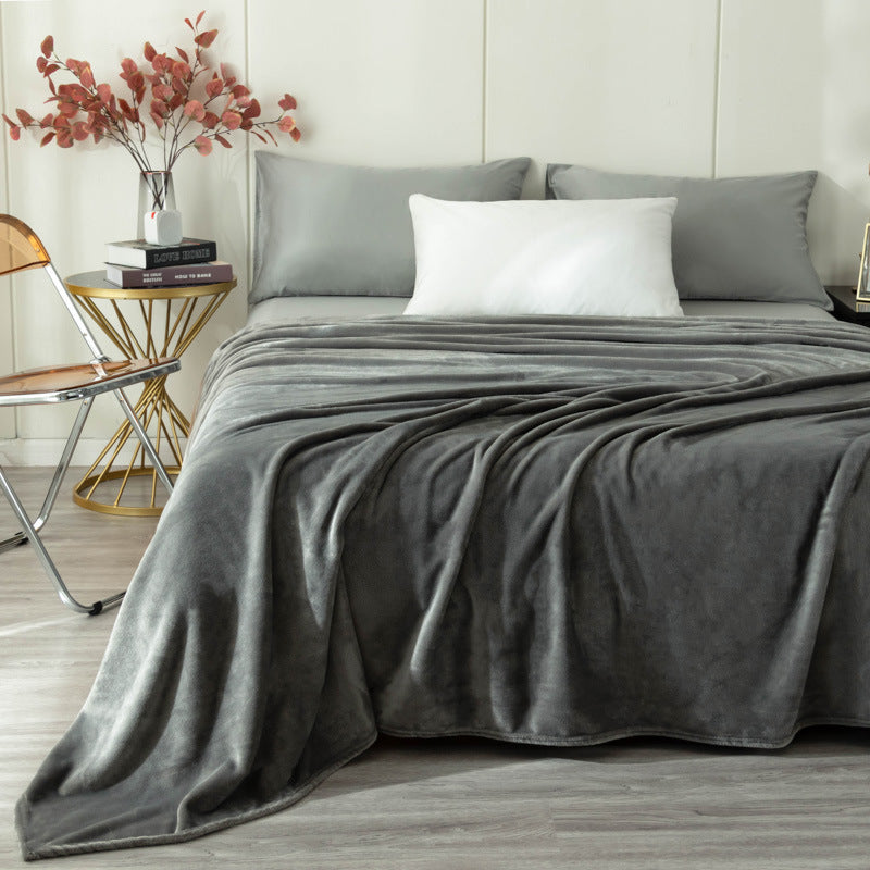 Kuschelige Coral Fleece Decke