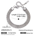 Minimalistisches Armband aus Edelstahl – Bild 5 | LuxeStyle