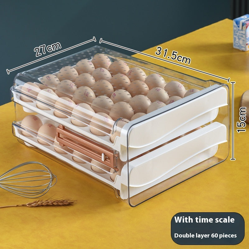 Eier-Aufbewahrungsbox mit Skala für den Kühlschrank – Bild 8 | LuxeStyle
