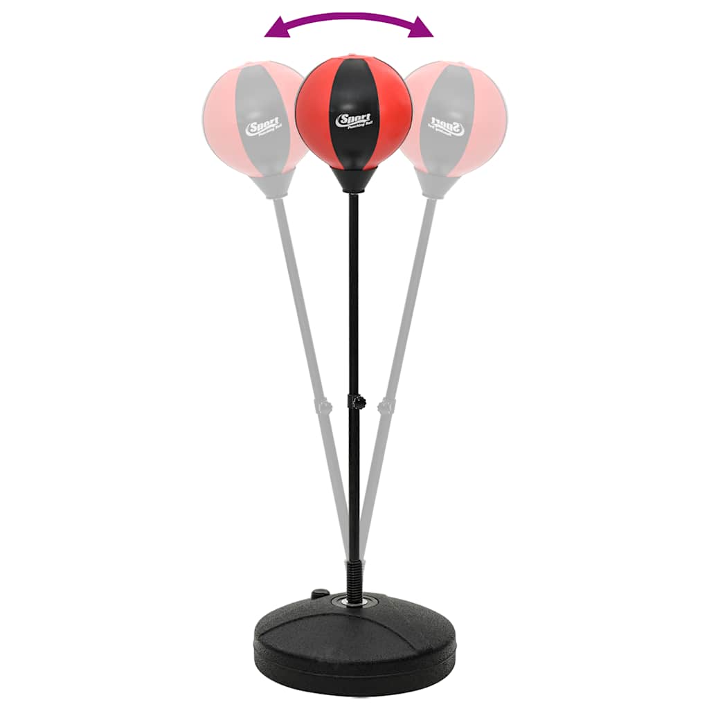 Punching Ball Set mit Standfuss & Boxhandschuhen