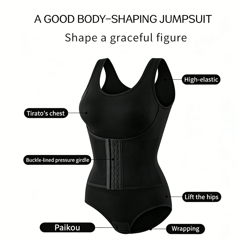Nahtloser figurformender Bodysuit