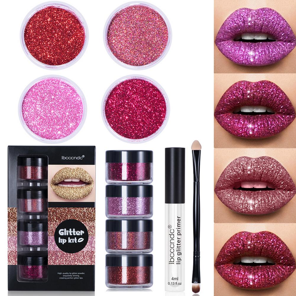 Glitzer-Lipgloss Set für langanhaltende Glanzlippen – Bild 2 | LuxeStyle
