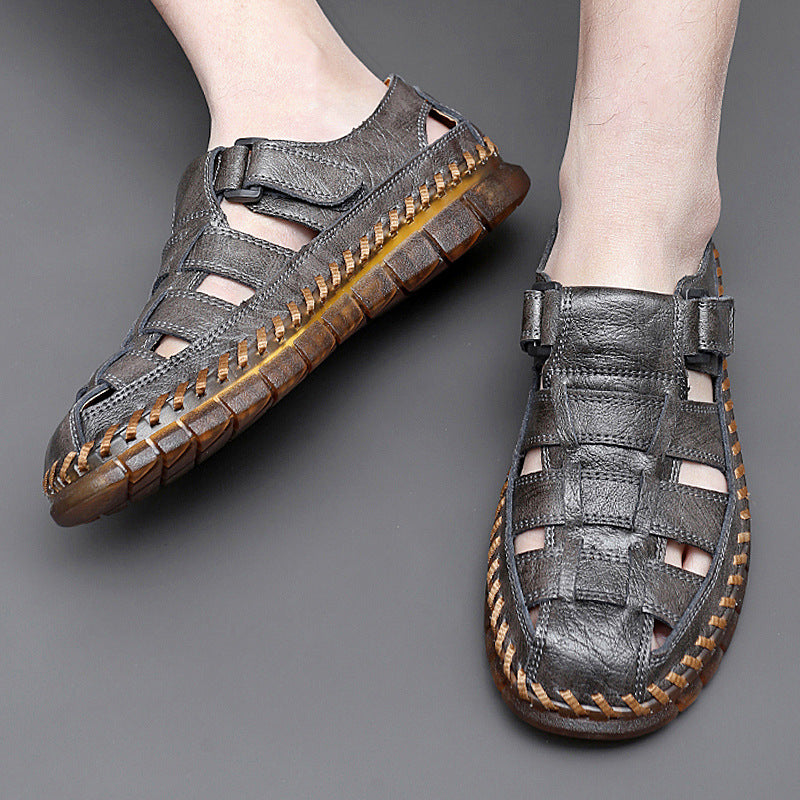 Retro Strand-Sandalen für Herren