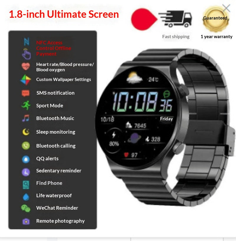 Smartwatch «Vital» · Fitness & Anrufe