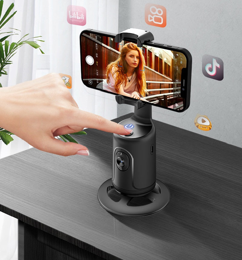 360° AI Gesichtsverfolgung Gimbal für Vlogs und TikTok