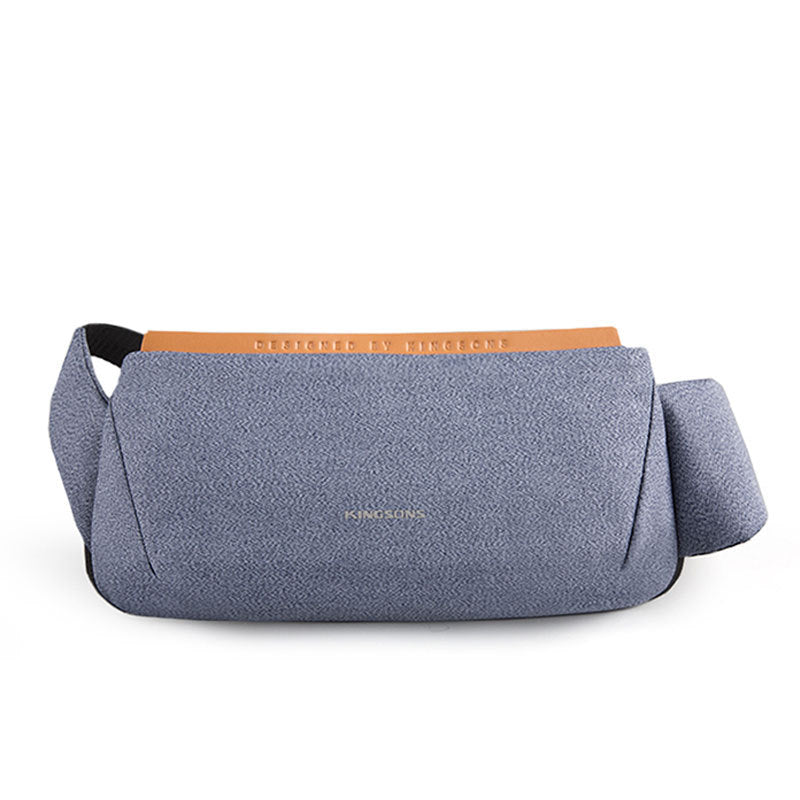 Männer Brusttasche Outdoor, ovale Form, Oxford – Bild 5 | LuxeStyle