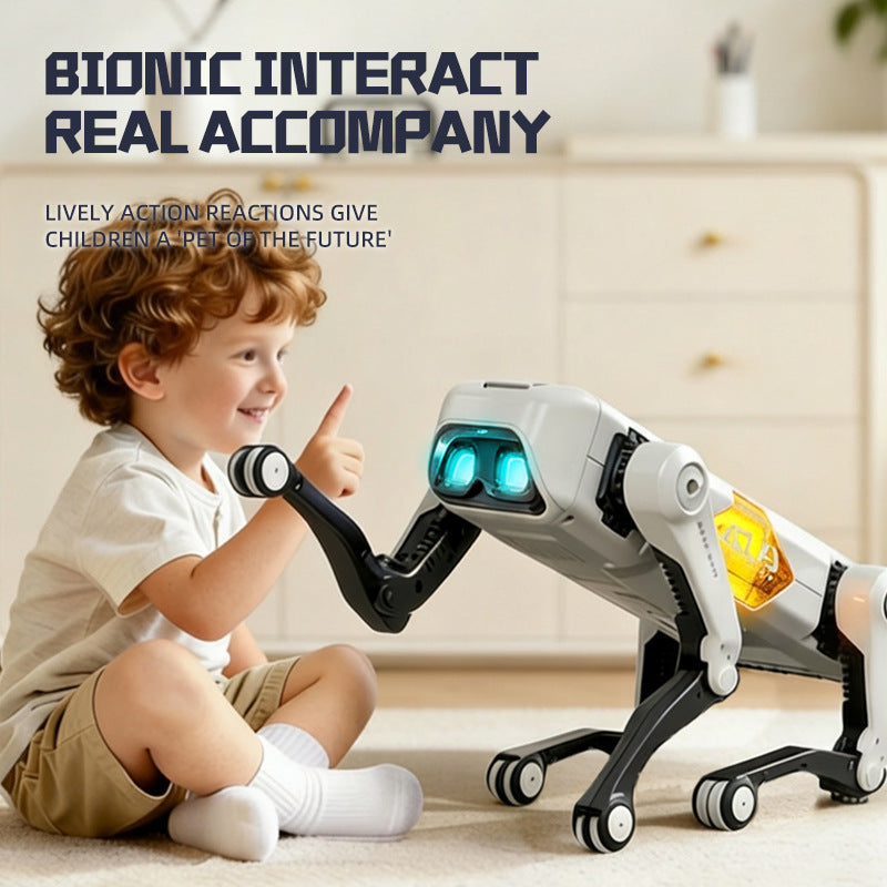 Bionischer Roboterhund – Grau