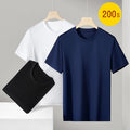 Herren Sommer T-Shirt aus merzerisierter Baumwolle