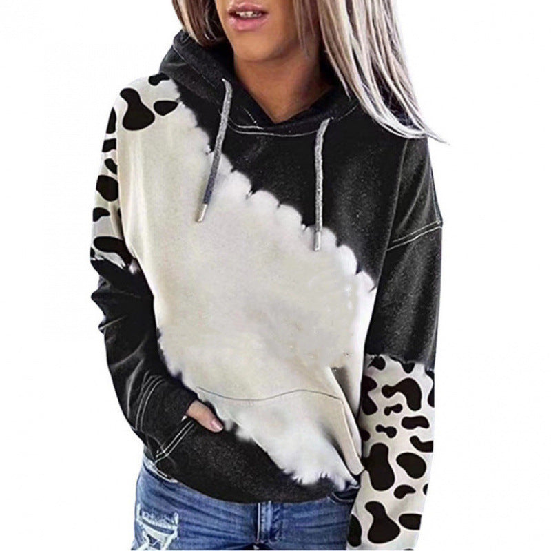 Kapuzenpullover mit Letter-Print
