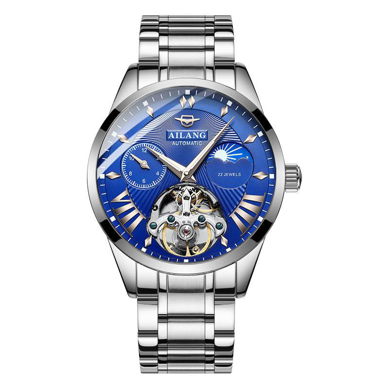 Mechanische Skelett-Herrenuhr mit Automatikwerk – Bild 8 | LuxeStyle