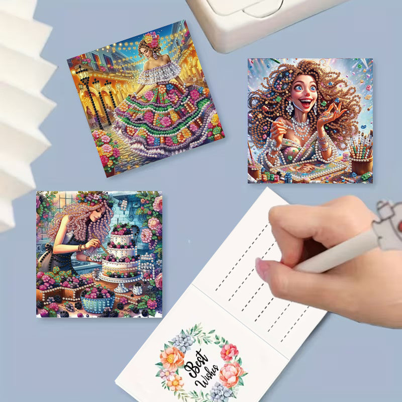 DIY Diamant Malerei Karte – Geburtstag, Fest, Handgefertigte Geschenke