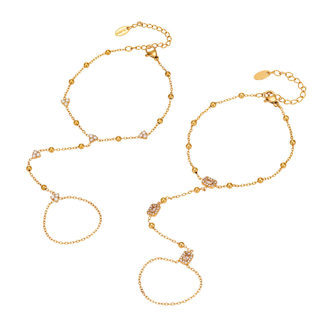 Modisch Stilvoll Edelstahl Armband