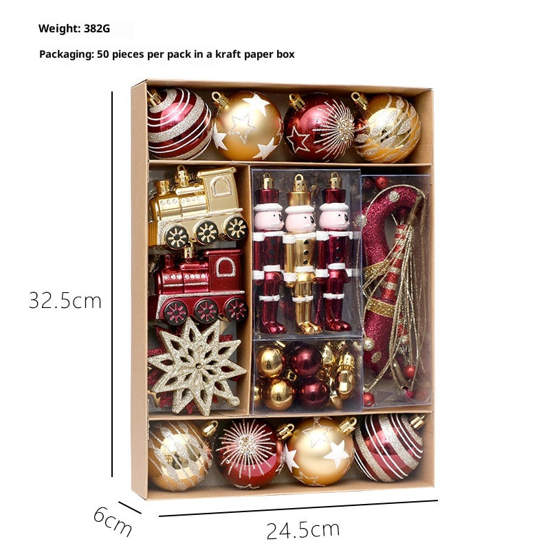 Weihnachtspendants in 5 Farben – 50 Stück – Bild 2 | LuxeStyle