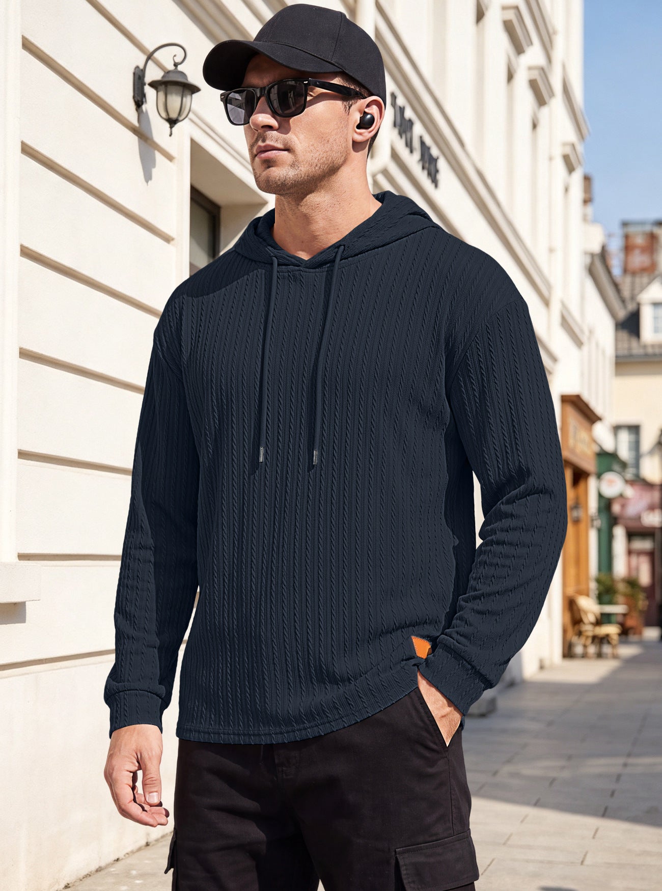Herren Jacquard Pullover