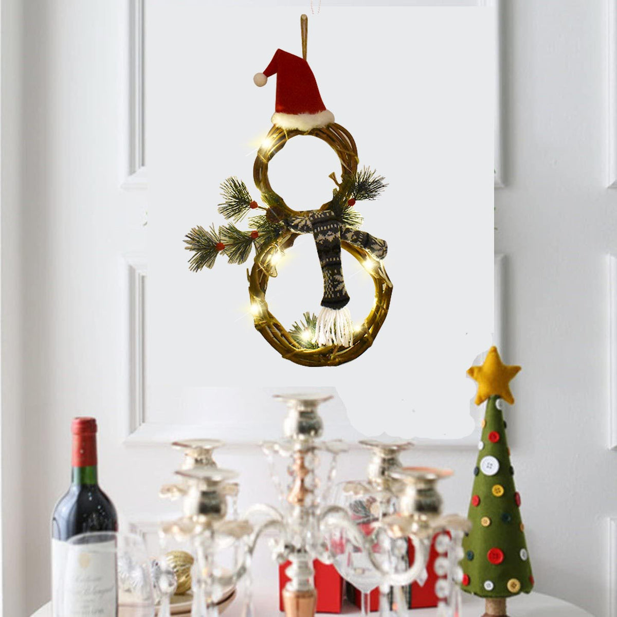 Weihnachtsgirlande mit Licht – Bild 7 | LuxeStyle