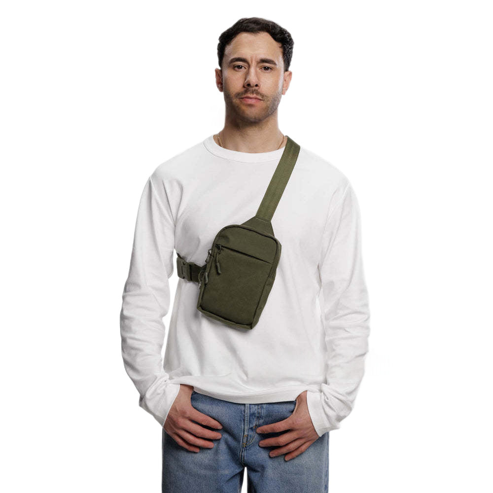 Unisex Crossbody Brusttasche mit RFID-Schutz – Bild 6 | LuxeStyle