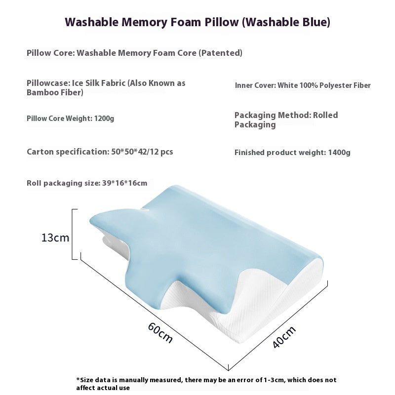 Waschbares Memory-Schaum-Kissen – Bild 6 | LuxeStyle